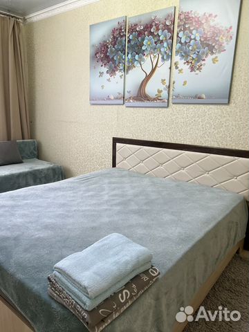 

1-к. квартира, 42 м², 2 кровати