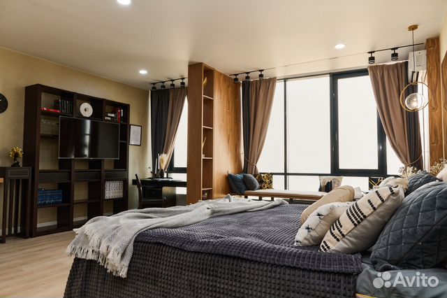

Квартира-студия, 30 м², 2 кровати