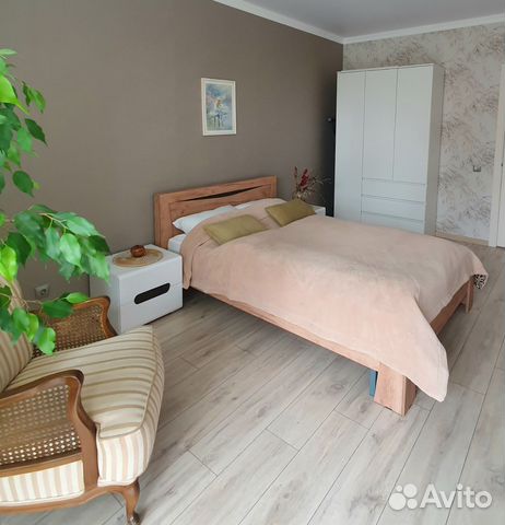 

1-к. квартира, 44 м², 2 кровати