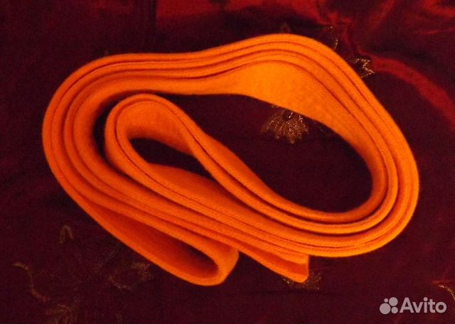 Пояс тхеквондо желтый Пояс тхеквондо желтый