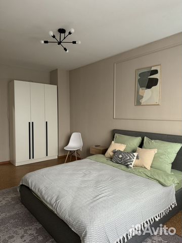 

1-к. квартира, 44 м², 2 кровати