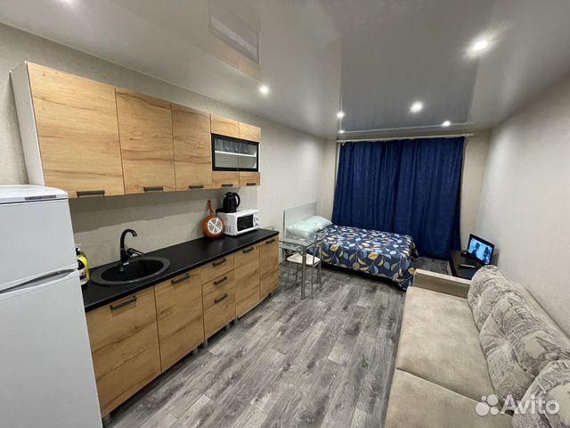 

Квартира-студия, 32 м², 2 кровати