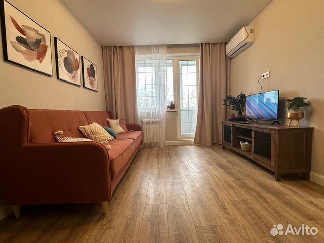 

1-к. квартира, 40 м², 2 кровати