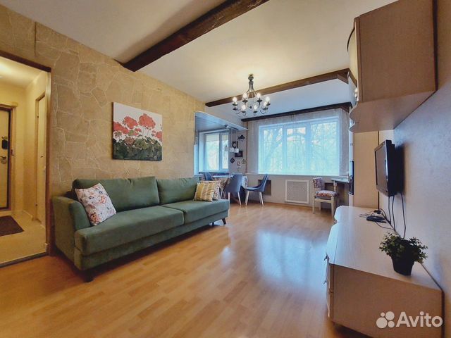 

2-к. квартира, 45 м², 2 кровати