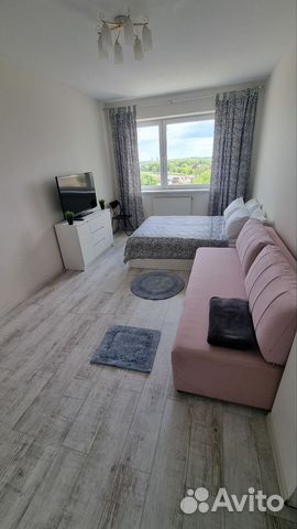 

1-к. квартира, 44 м², 2 кровати