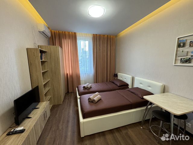 

Квартира-студия, 20 м², 2 кровати