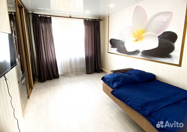 

1-к. квартира, 39 м², 2 кровати
