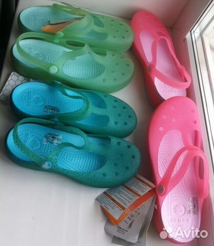 Балетки сандалии Сабо Crocs Хамелеон 35 - 38 р