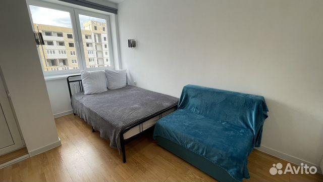 

Квартира-студия, 25,5 м², 3 кровати