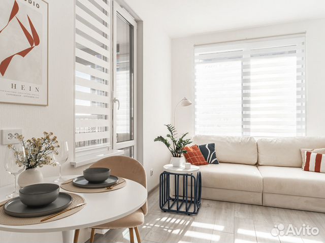 

1-к. квартира, 36,6 м², 2 кровати