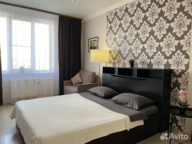 

1-к. квартира, 40 м², 3 кровати