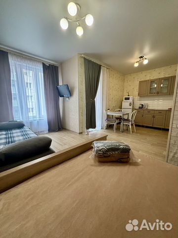 

Квартира-студия, 36 м², 2 кровати