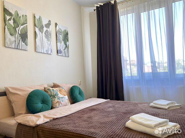 

1-к. квартира, 34 м², 2 кровати