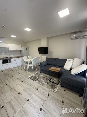 

Квартира-студия, 35 м², 2 кровати