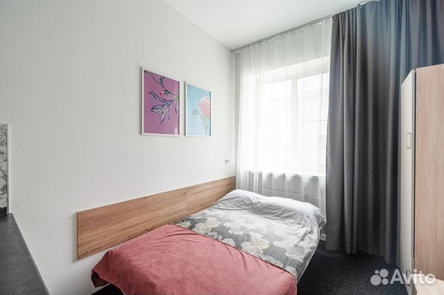 

Квартира-студия, 16 м², 2 кровати
