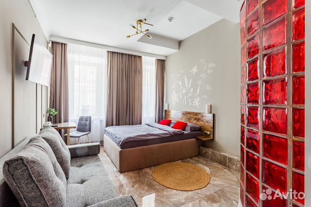 

1-к. квартира, 18 м², 2 кровати