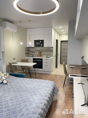 

Квартира-студия, 25 м², 2 кровати