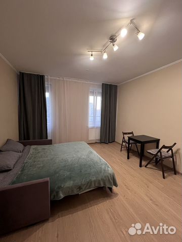 

Квартира-студия, 24 м², 2 кровати