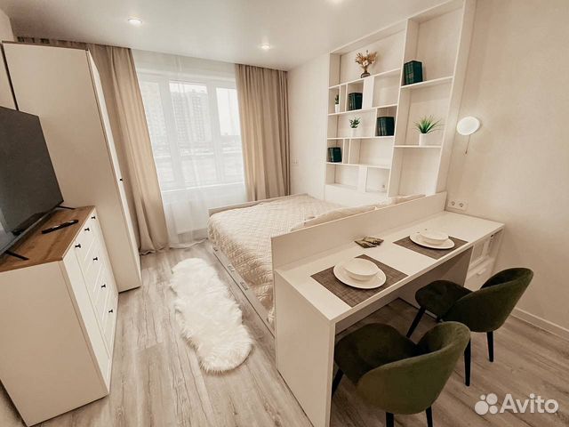 

Квартира-студия, 25 м², 1 кровать