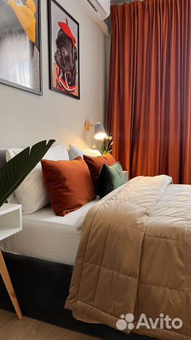 

1-к. квартира, 39 м², 2 кровати