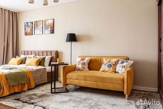 

1-к. квартира, 41 м², 2 кровати
