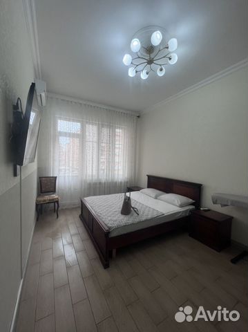 

1-к. квартира, 52 м², 2 кровати