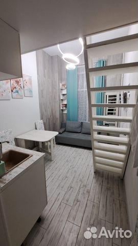 

Квартира-студия, 24 м², 2 кровати