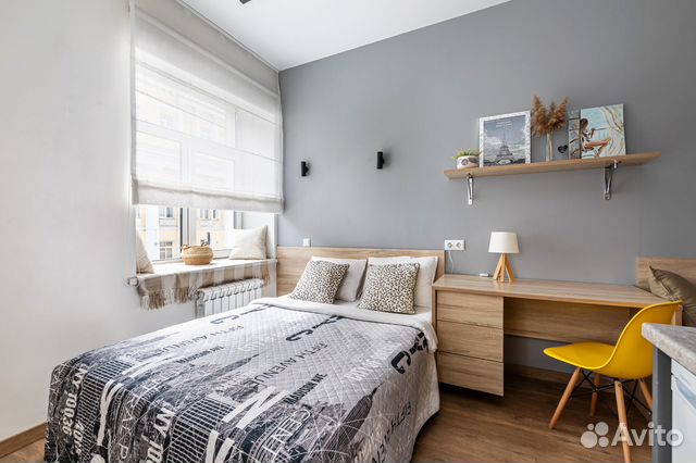 

Квартира-студия, 24 м², 3 кровати