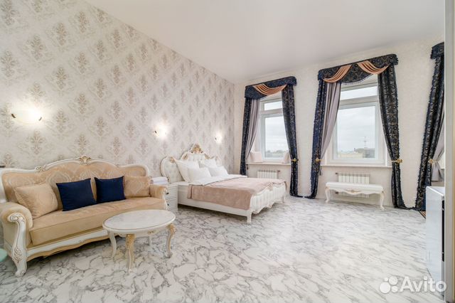 

Квартира-студия, 51 м², 2 кровати