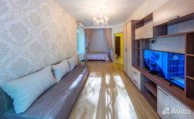 

1-к. квартира, 38,4 м², 3 кровати