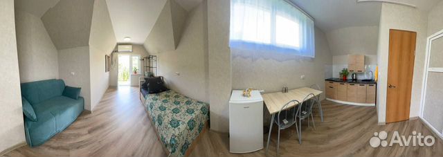 

Квартира-студия, 25 м², 2 кровати