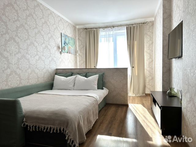 

1-к. квартира, 40 м², 2 кровати