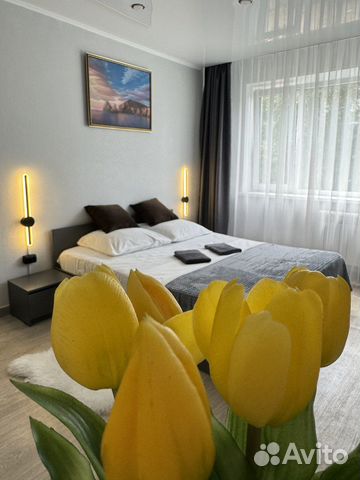 

1-к. квартира, 34 м², 2 кровати