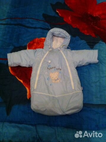 Конверт комбинезон для новорожденного