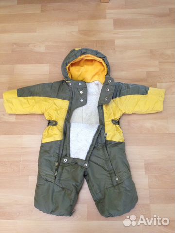 Детский зимний комбинезон