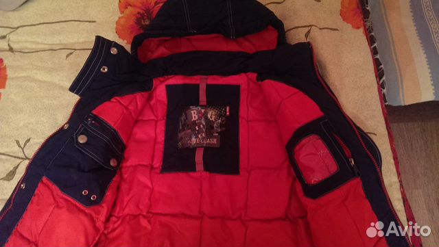 Куртка зимняя пуховик 134