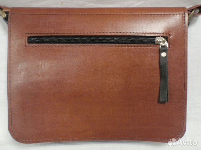 Кожаная сумка ручной работы тисж-1. Россия