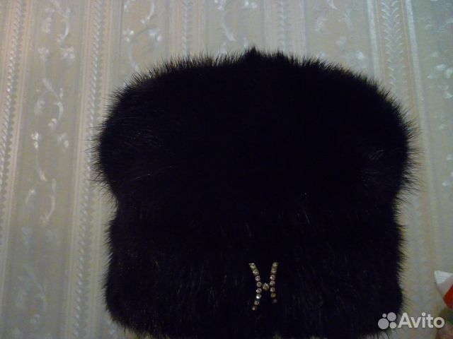 Женская норковая шапка