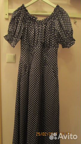 Летнее женское платье размер 46