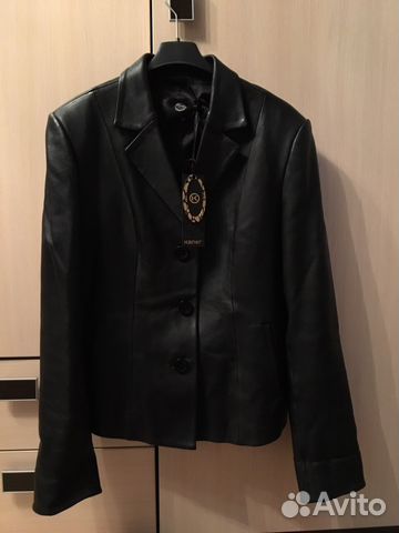 Кожаная куртка, новая