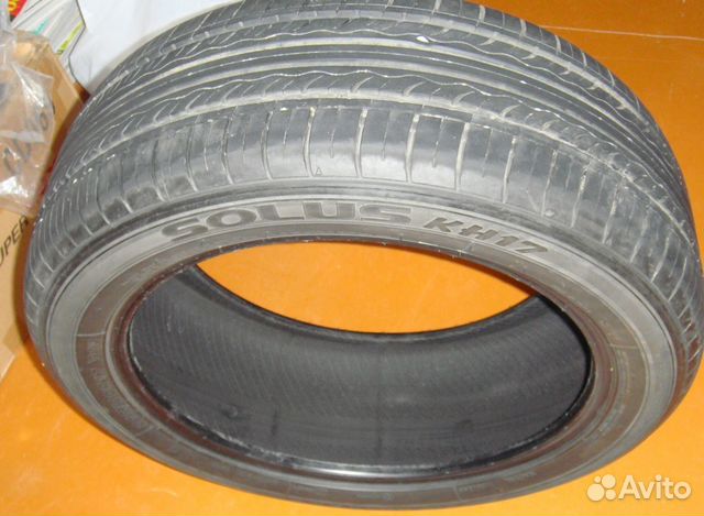 195/55/16 б/у 8шт Kumho Solus kh17