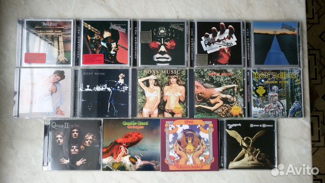 Фирменные аудио CD's (USA, Europe)