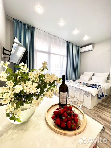 

Квартира-студия, 30 м², 1 кровать