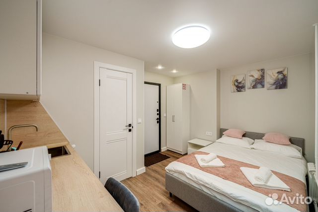 

Квартира-студия в апарт-отеле, 15 м², 1 кровать