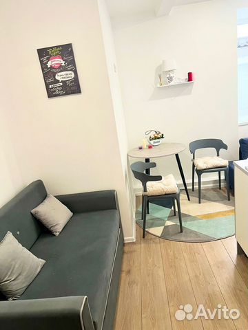 

Квартира-студия, 11 м², 2 кровати