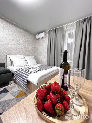 

Квартира-студия, 27 м², 2 кровати
