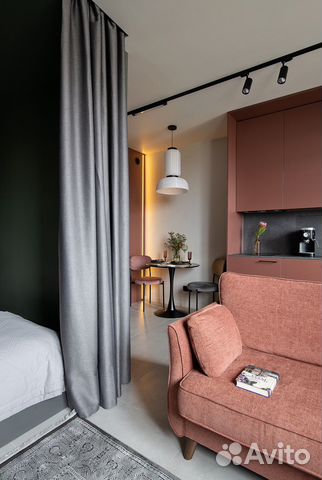 

1-к. квартира, 30 м², 2 кровати
