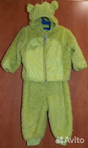 Huppa р.74 костюм флисовый лохматый Huppa р.74 костюм флисовый лохматый