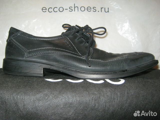 Туфли ecco нат. кожа 41