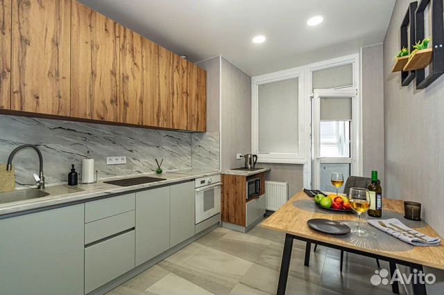 

1-к. квартира, 37 м², 2 кровати